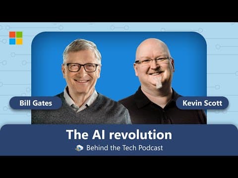 Bill Gates on AI and the rapidly evolving future of computing thumbnail