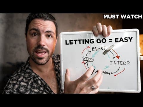 LETTING GO: 3 most important THINGS You MUST DO thumbnail