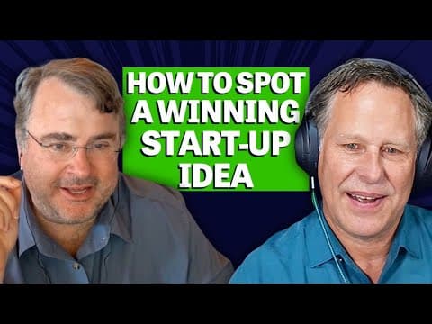 What Are the Secrets to Building a Breakthrough Start-Up? thumbnail