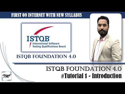 ISTQB FOUNDATION 4.0 | Tutorial 1 | Introduction to Exam | ISTQB Foundation Tutorials | TM SQUARE thumbnail