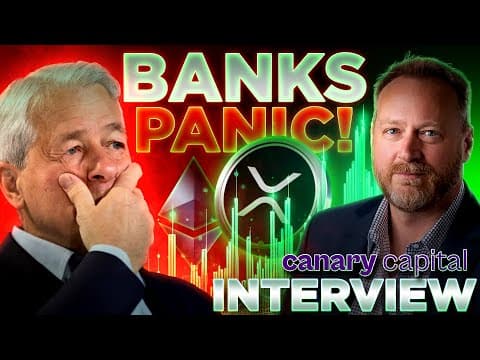 XRP FedWire Launch PANICS JP Morgan!!🔥Canary Capital CEO Steven McClurg🚨 thumbnail
