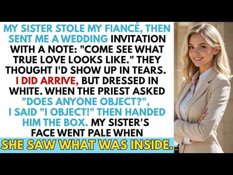 My Sister Stole My Fiancé And Forced Me To Attend Their Wedding — Until... thumbnail