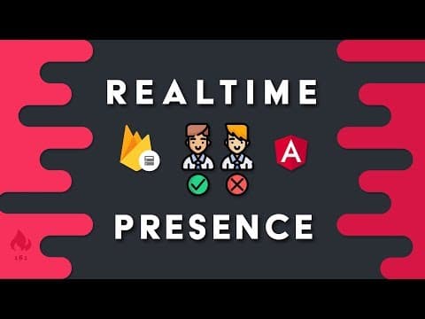 Realtime User Presence with Firebase & Angular - Online | Offline | Away thumbnail