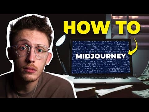 How to Make Digital Products You Can Sell Using AI (Beginner Midjourney Tutorial) thumbnail