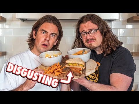Trying the WORST Internet Food Trends Feat. CodyKo thumbnail