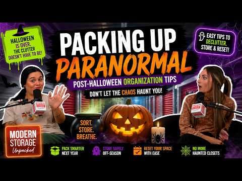 Packing Up Paranormal | Post- Halloween Organizational Tips thumbnail