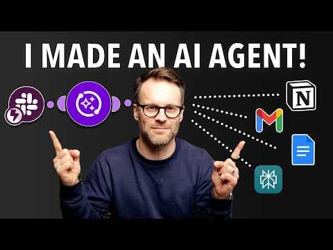 How I Built AI Agents With Make. Easily! (No-Code Guide) thumbnail