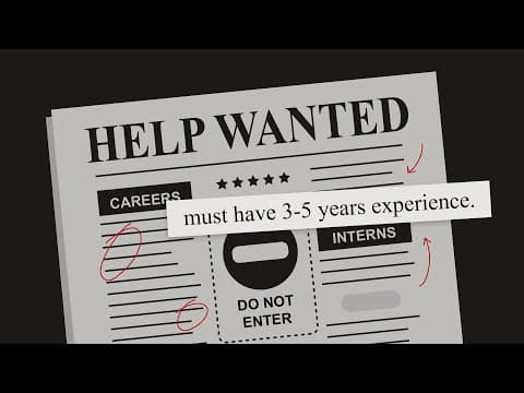 why entry level jobs aren't entry level thumbnail