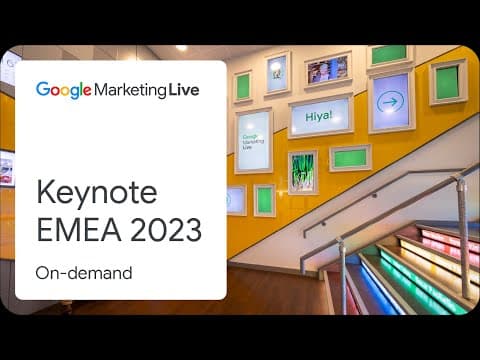 Google Marketing Live EMEA thumbnail
