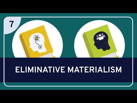 PHILOSOPHY - NEUROSCIENCE AND PHILOSOPHY 7: Eliminative Materialism thumbnail