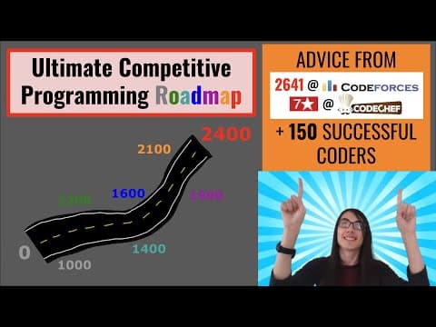 From Beginner to Grandmaster - Complete Roadmap for Competitive Programming thumbnail