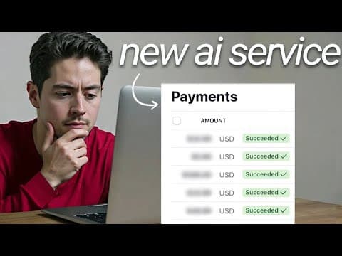 Watch me start an AI agency from 0 to prove it's NOT luck thumbnail