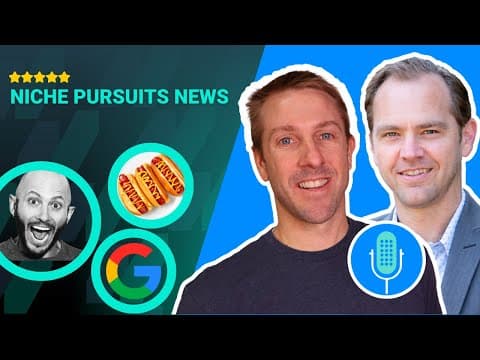 Noah Kagan Makes $189k on YouTube + Traffic Impacts From Google Core Update + 2 Weird Niche Sites thumbnail