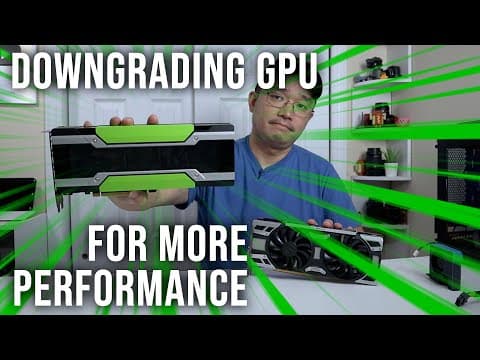 Why I Downgraded My GPU for Better Performance thumbnail
