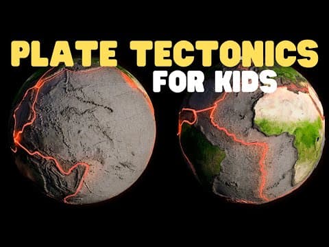 Plate Tectonics for Kids | Tectonic plates explained thumbnail