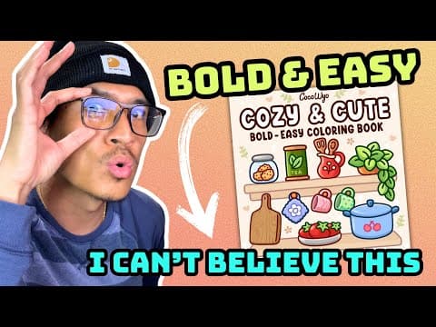 5 BEST Bold and Easy Coloring Book Niches to Sell on Amazon KDP | Part 1 thumbnail