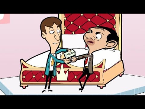 Bed Bean | Mr. Bean | Cartoons for Kids | WildBrain Kids thumbnail