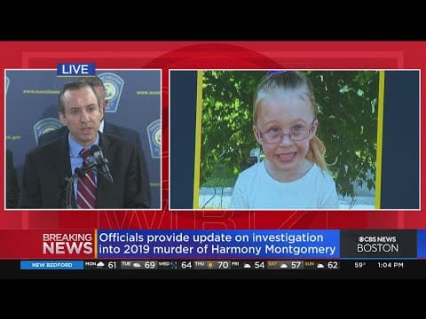 Investigators announce Harmony Montgomery's father Adam charged with her 2019 murder thumbnail