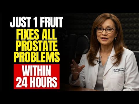 This Powerful Fruit Helps Shrink Your Prostate – The Truth No One Tells You! Advice For Seniors thumbnail