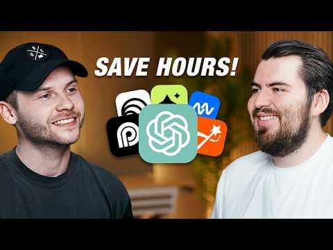 6 AI Tools YouTubers Will ACTUALLY Use! thumbnail