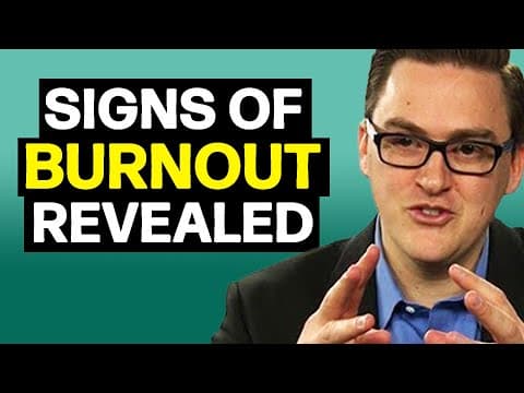 BIG SIGNS You're Burnt Out & How To FIX IT Today! | Rangan Chatterjee thumbnail