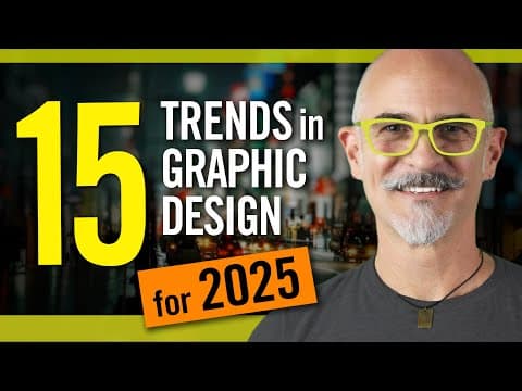 15 Trends in Graphic Design for 2025 thumbnail
