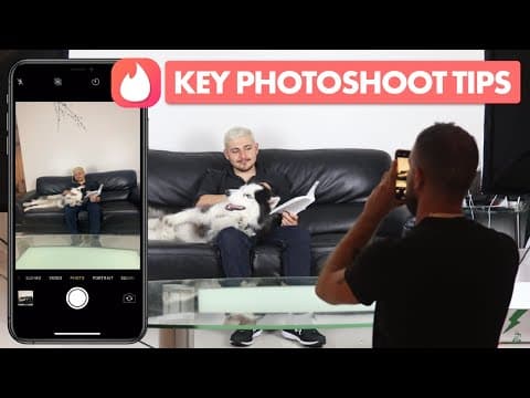 Ultimate Photoshoot Guide - Take Great Pictures From Home That Make Girls Swipe Right on Tinder thumbnail