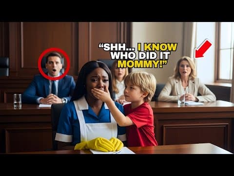 Billionaire Accused His Maid Of Stealing — Until His Young Son Walked In Court And Spoke The Truth thumbnail