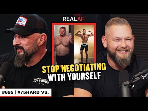 Defeat Bad Habits And Conquer Your Mind With 75 HARD - Ep 695 #75HARD Vs Jeffrey Jensen thumbnail