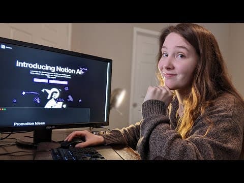 5 Amazing Ways I use Notion Ai to Save HOURS of Time thumbnail