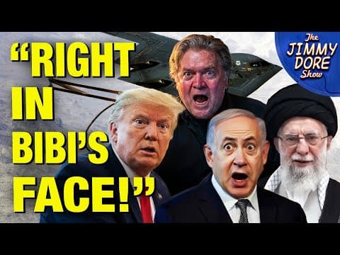 The REAL REASON Trump Called Off Iran Bombing Explained By Steve Bannon! w/ Max Blumenthal thumbnail