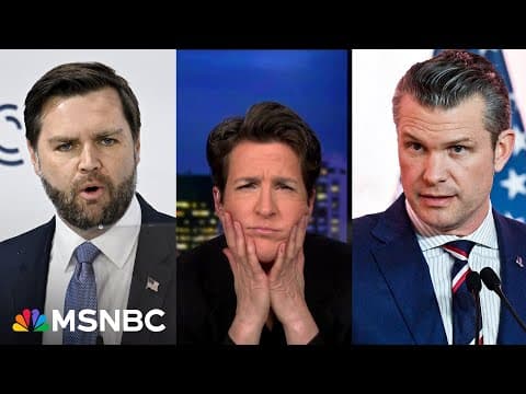 'Not well received': Hegseth, Vance embarrass themselves on international stage thumbnail