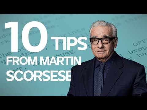 10 Screenwriting Tips from Martin Scorsese - Interview on The Wolf of Wall Street and Taxi Driver thumbnail
