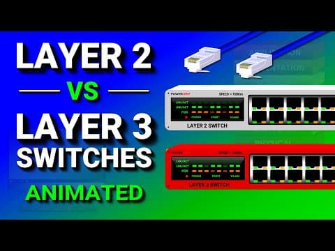 Layer 2 vs Layer 3 Switches thumbnail