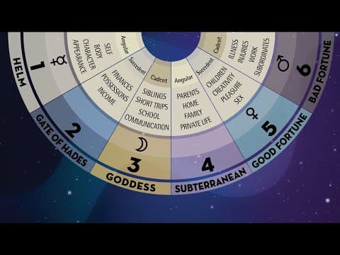 Significations of the Twelve Houses - Part 1: Houses 1–6 thumbnail