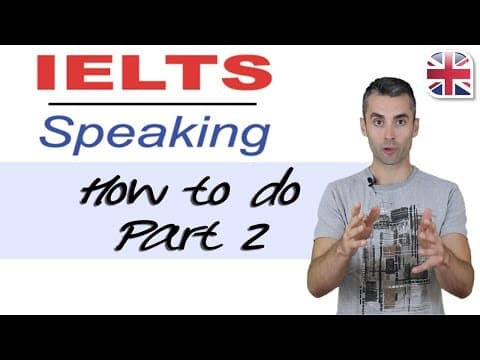 How to Prepare for Part Two of the IELTS Speaking Test thumbnail