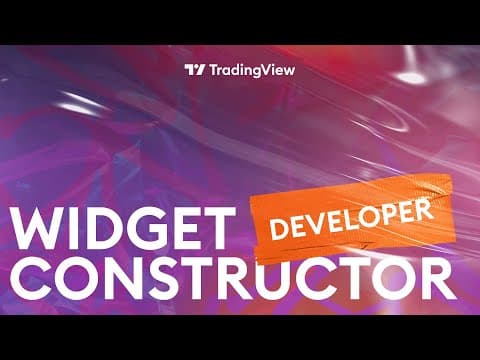 Charting Library - Widget Constructor thumbnail