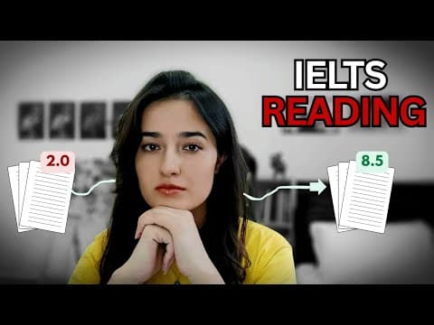 I Cracked IELTS Reading: Band 2 to 8.5 in 3 Weeks (Academic) thumbnail