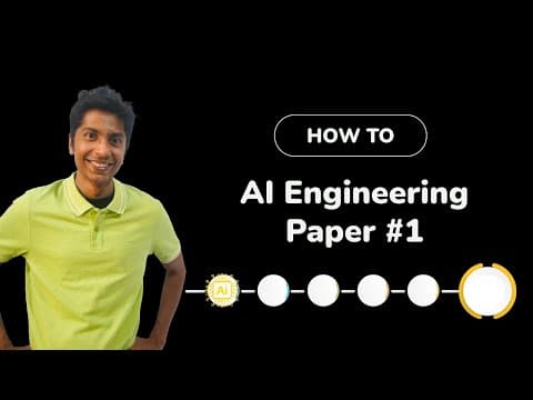 AI Engineering Paper #1: Tokenization with Byte Pair Encoding thumbnail
