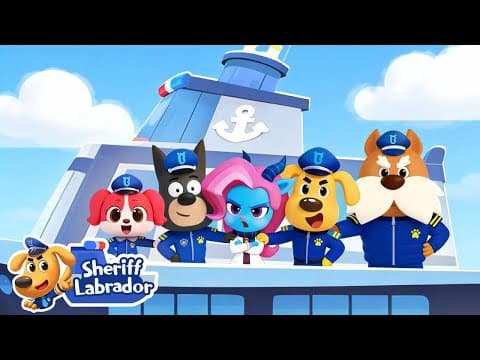 [Final Episode] The Big Showdown | 🌊 WaterCity Mystery | Safety Rules | Cartoon | Sheriff Labrador thumbnail