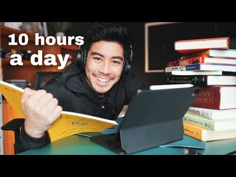 How to Train Your Mind to Study for 10 Hours a Day thumbnail