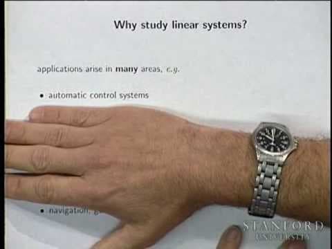 Lecture 1 | Introduction to Linear Dynamical Systems thumbnail