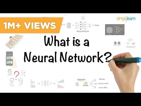 Neural Network In 5 Minutes | What Is A Neural Network? | How Neural Networks Work | Simplilearn thumbnail
