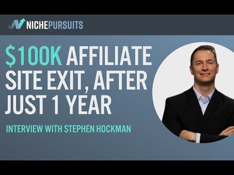 How to Build and Sell an Affiliate Website for $100K thumbnail