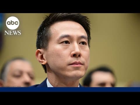 LIVE NOW: TikTok CEO testifies on Capitol Hill amid growing data privacy concerns | ABC News thumbnail