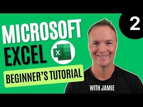 Mastering Excel: Essential Tips for Beginners thumbnail