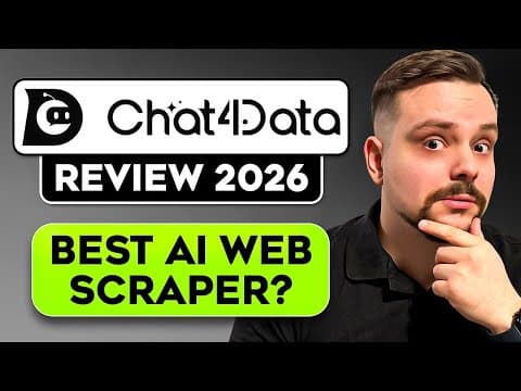 Chat4data AI Review - 2026 | Extract Data Instantly With AI Web Scraper (No Code Needed) thumbnail