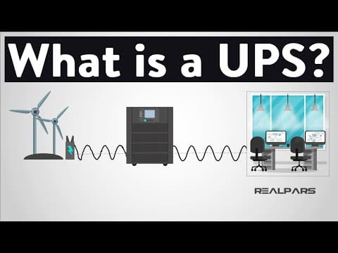 What is a UPS? (Uninterruptible Power Supply) thumbnail