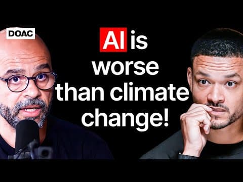 EMERGENCY EPISODE: Ex-Google Officer Finally Speaks Out On The Dangers Of AI! - Mo Gawdat | E252 thumbnail