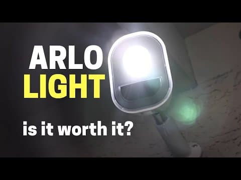 How Does the Arlo Light Work with Arlo Cameras? thumbnail